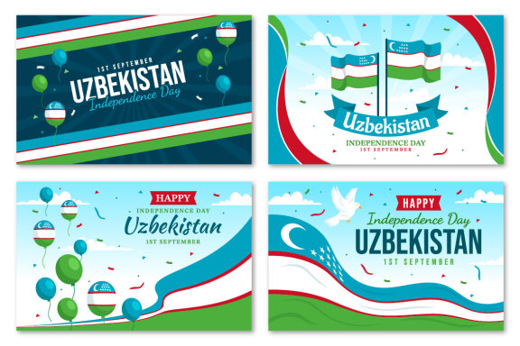 15 Uzbekistan Independence Day Illustration