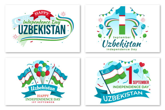 15 Uzbekistan Independence Day Illustration