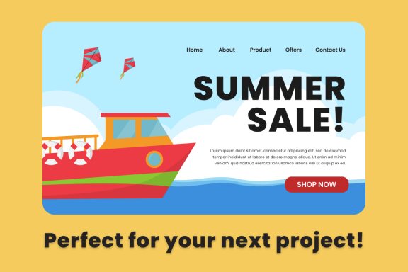 Summer Icon Illustration Set Vol 3