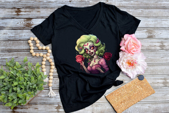 Set of girls Zombies Sublimation Bundle