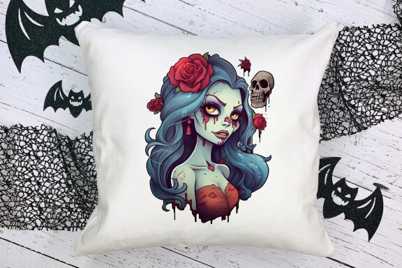 Set of girls Zombies Sublimation Bundle