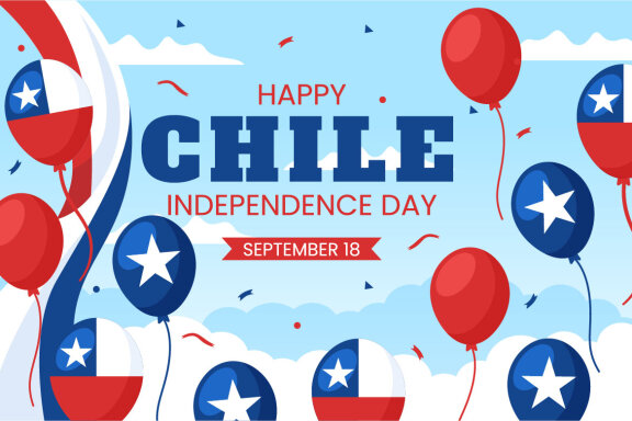 15 Chile Independence Day Illustration
