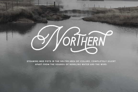 Daily Magnolines - Monoline Typeface