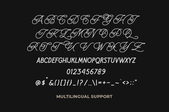 Daily Magnolines - Monoline Typeface