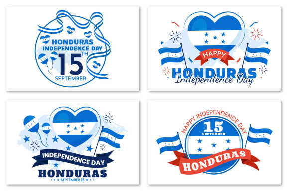 13 Honduras Independence Day Illustration