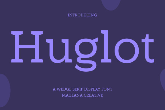 Huglot Serif Font