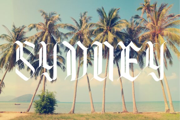 Destroys - Blackletter Typeface