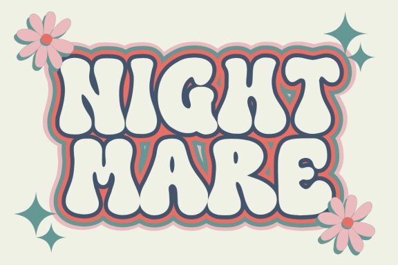 Magic Night - Retro Groovy Font