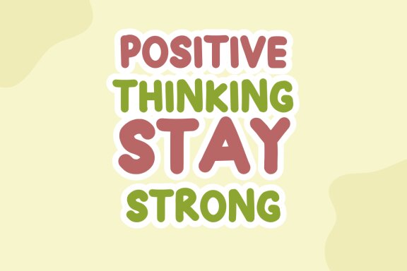 Positive Forward - Playful Display Font