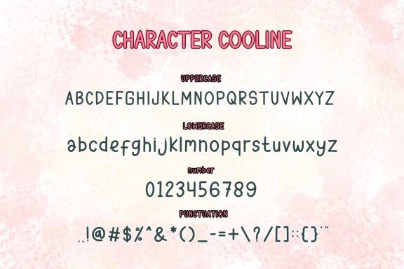 Cooline – Handwritten Font