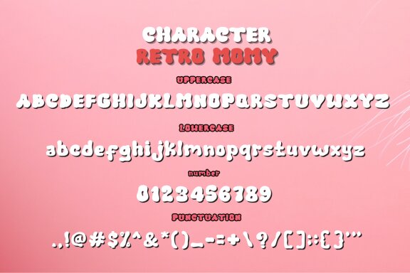 Retro Meow – Retro Groovy Display Font