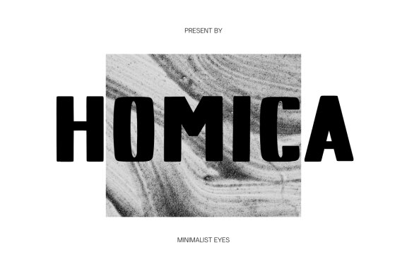 Homica - A Bold Display Font
