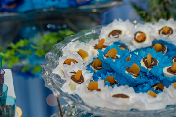  31 photos of a table decorated with Brazilian sweets