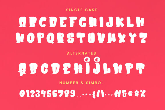 Bigs Candyer Cute Display Font
