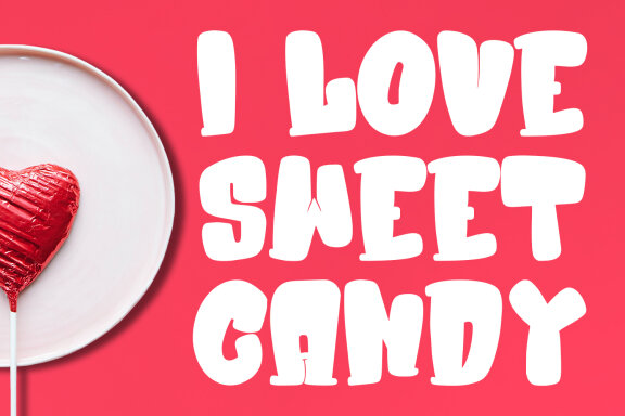 Bigs Candyer Cute Display Font