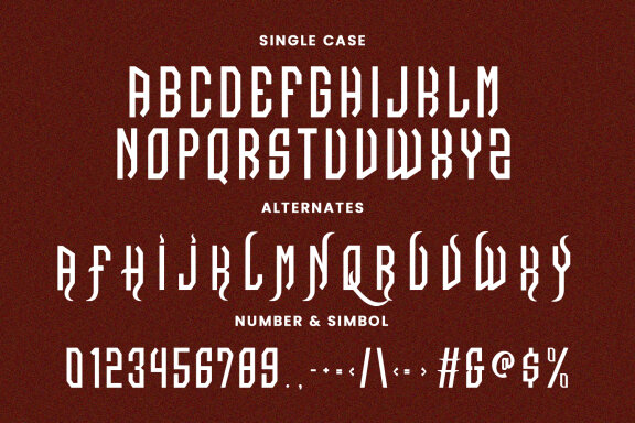 Yakhsa Decorative Display Font