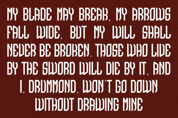 Yakhsa Decorative Display Font