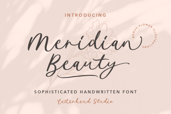 Meridian Beauty - Sophisticated Handwitten 