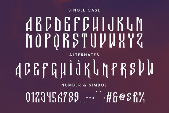 Undine Soul Blackletter Display Font
