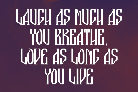 Undine Soul Blackletter Display Font