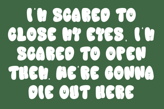 Peek Out Halloween FREE Font