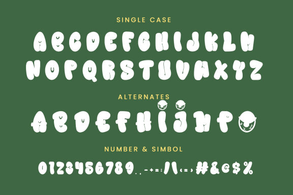 Peek Out Halloween FREE Font