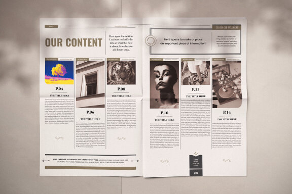 The NeoSpaper Indesign Template
