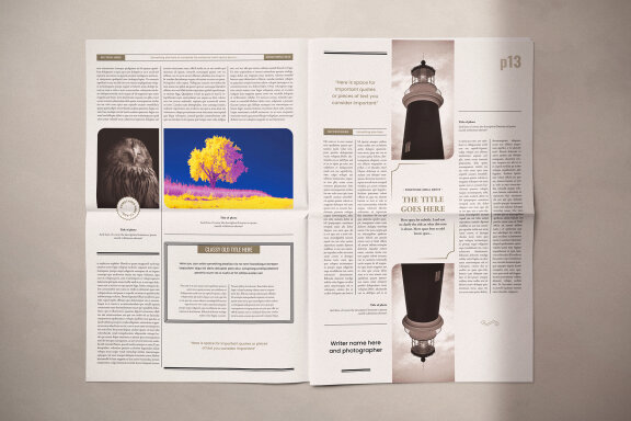 The NeoSpaper Indesign Template