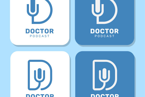 Doctor Podcast Logo Collection