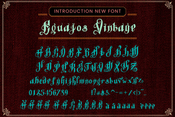 Equajos Vintage Font