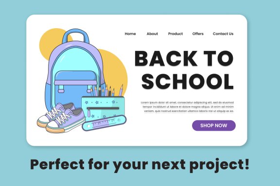Back to School 2D Icon Set Vol 1