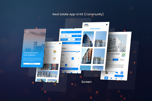 Real Estate Mobile app ui design
