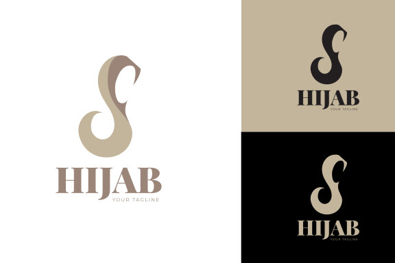 Hijab Letter S Logo