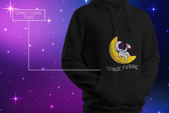 Space Future - Modern Display Font