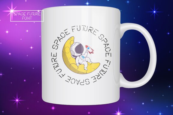 Space Future - Modern Display Font