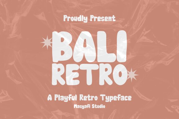 Bali Retro - Retro Classic Font