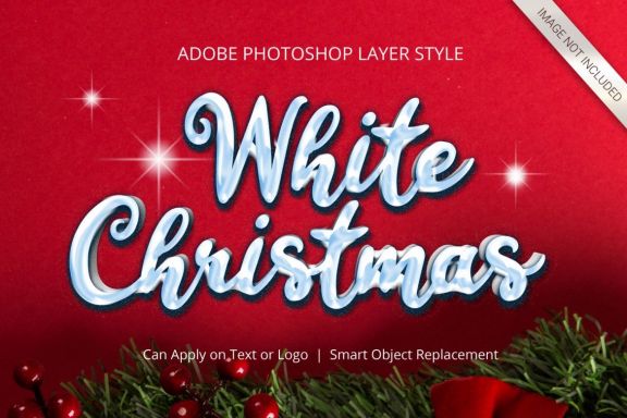 Photoshop Christmas Winter Layer Style
