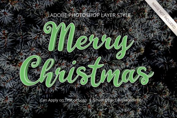 Photoshop Christmas Winter Layer Style