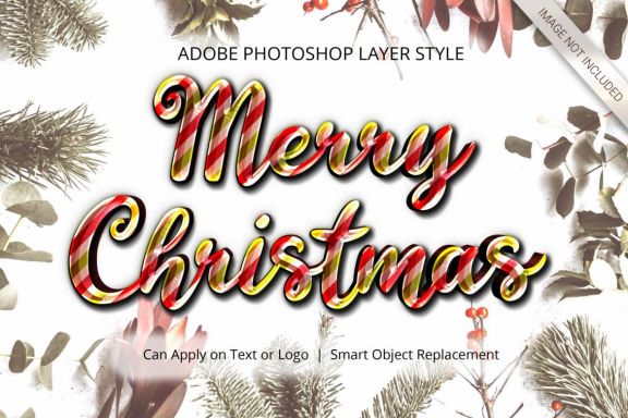 Photoshop Christmas Winter Layer Style