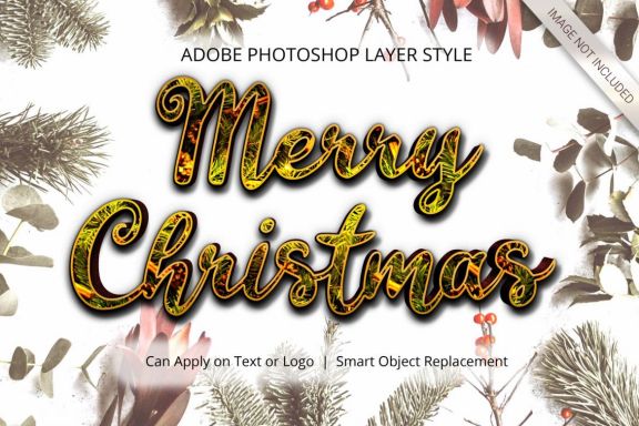 Photoshop Christmas Winter Layer Style