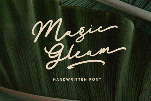 Magic Gleam - Script Handwritten