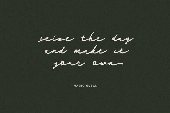 Magic Gleam - Script Handwritten