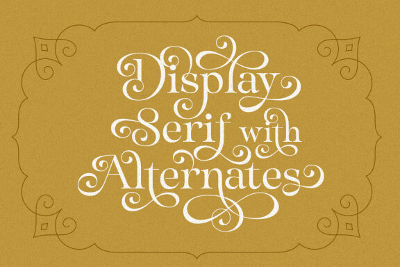 Sparky Dream - Curly Stylish Serif