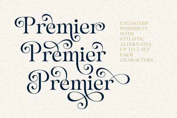 Sparky Dream - Curly Stylish Serif