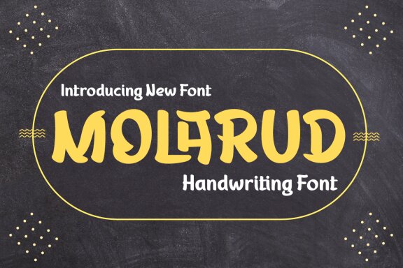 MOLARUD | Handwriting Display