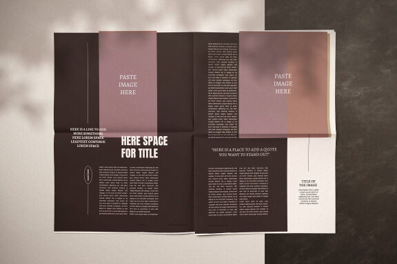 Newspaper Quick Illustrator Pages Templates