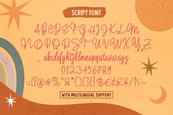 Bulgary Reagans - Cute Font Duo