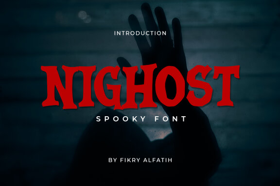 Nighost Scary Font