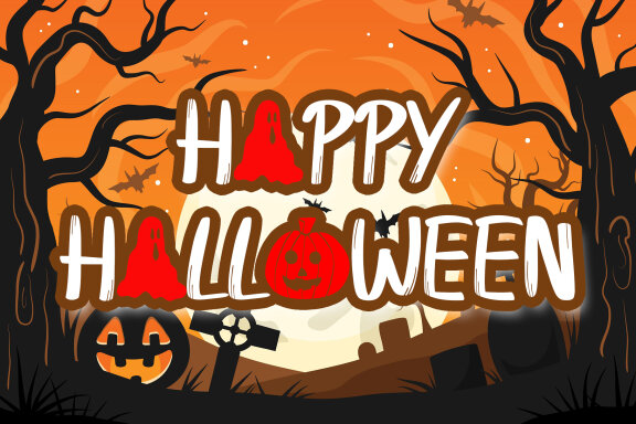 HAY GHOST Free Halloween Font