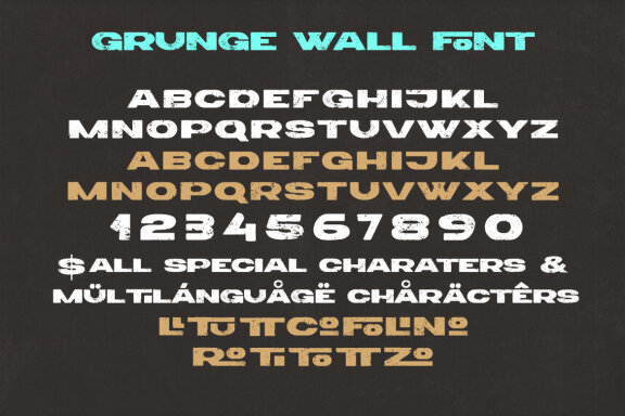 Grunge Wall Wide